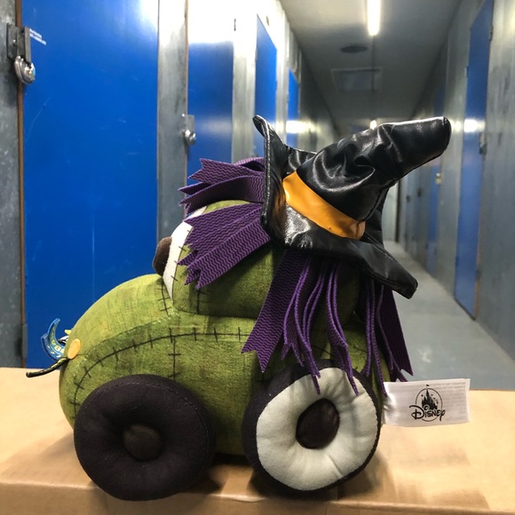 Disney Parks Cars Land Halloween Witch Stuffed Plush - Picture 2 of 6